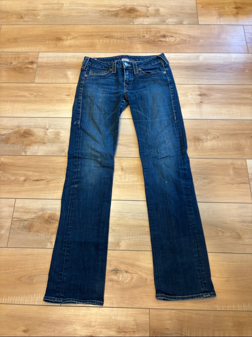 True Religion Dark Blue Boot Cut Jeans